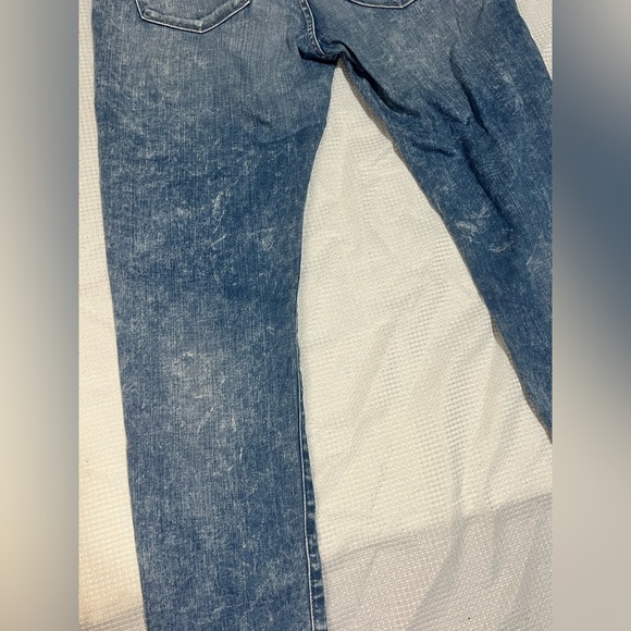 Big Star 1974 Alex Skinny Distressed Blue Denim Jeans Size 29 - Picture 10 of 14